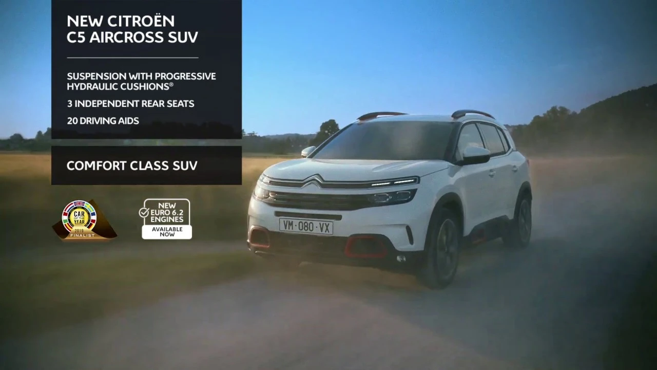 New Citroën C5 Aircross SUV: “THE COMFORT CLASS SUV”